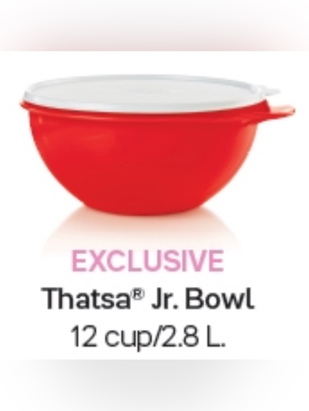 Tupperware ThatsA Bowl Jr.